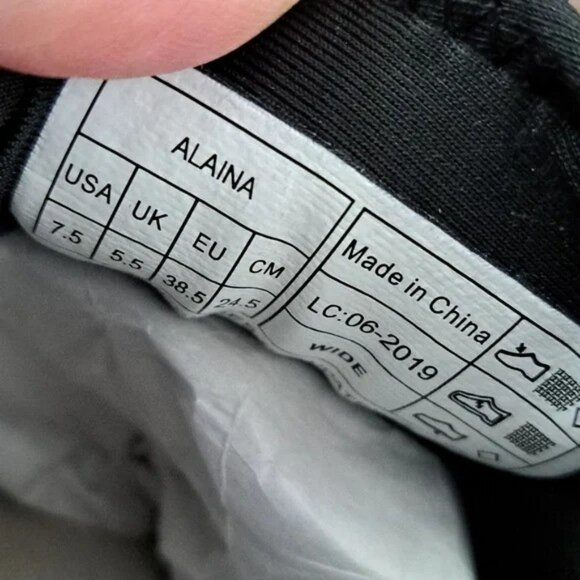 Vionic Alaina - Women's Active Supportive Sneaker - Color: Black - Size: 7.5 - Picture 9 of 9